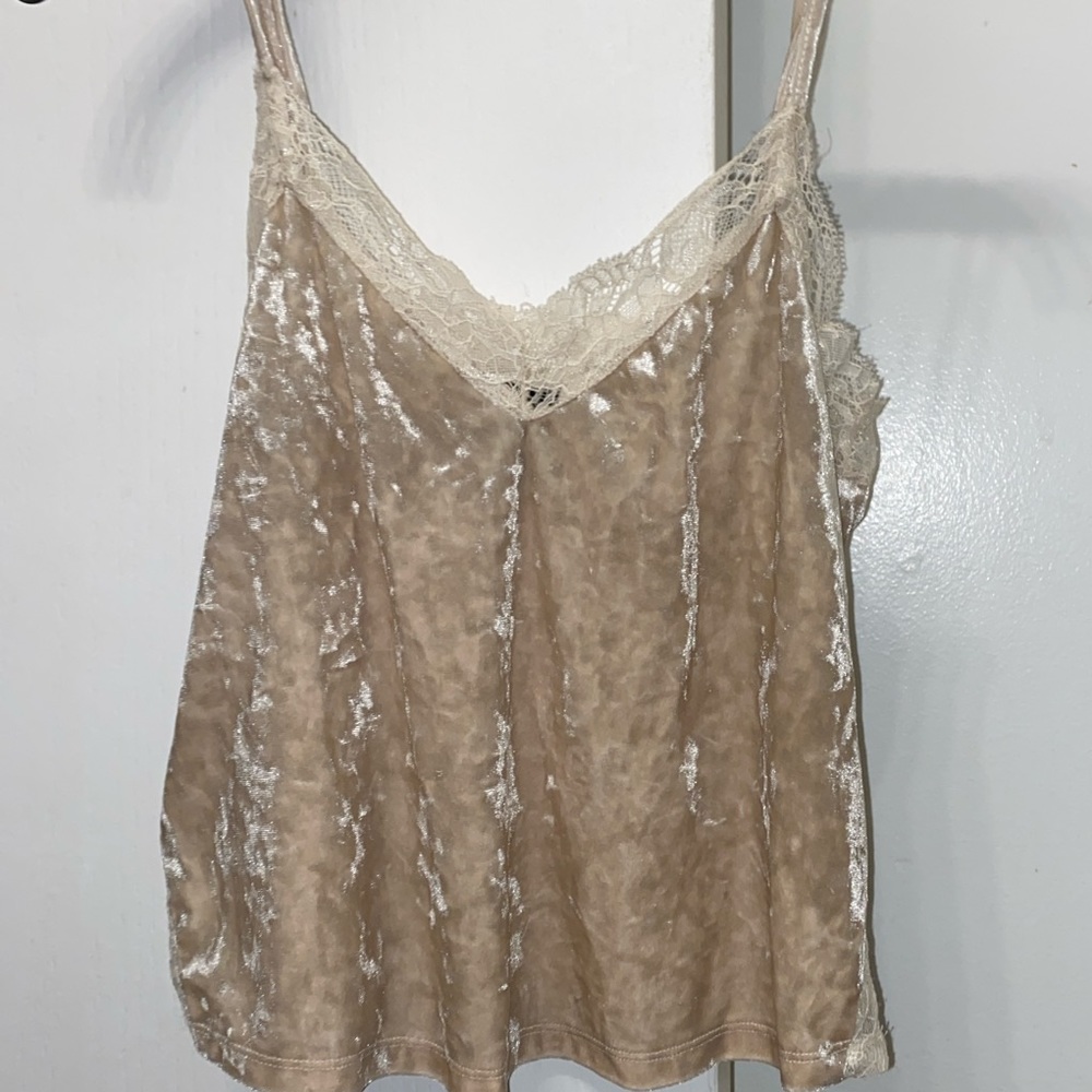 Velvet cami from f21